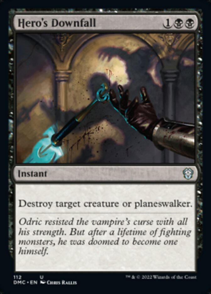 Hero's Downfall [Dominaria United Commander] | Fandemonia Ltd