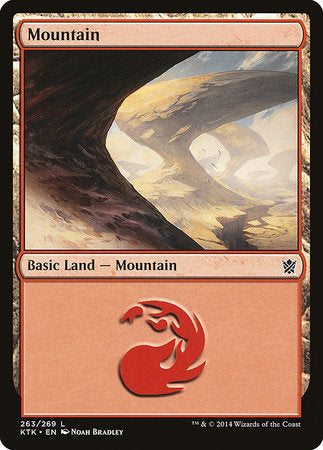 Mountain (263) [Khans of Tarkir] | Fandemonia Ltd