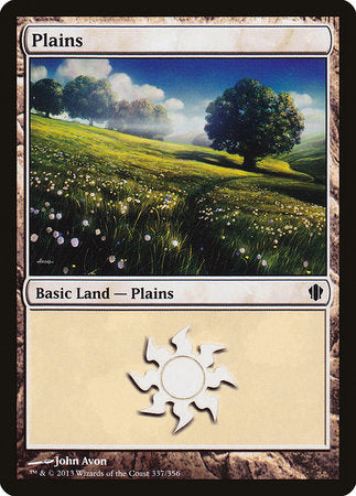Plains (337) [Commander 2013] | Fandemonia Ltd