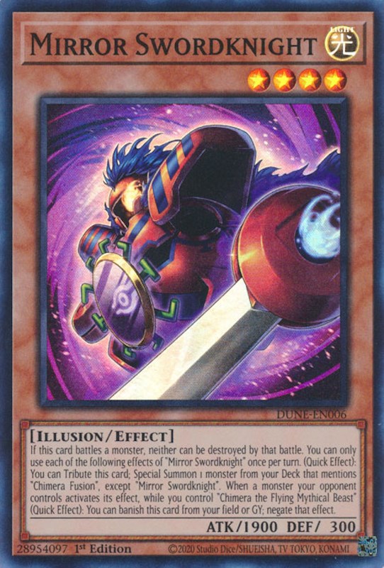 Mirror Swordknight [DUNE-EN006] Super Rare | Fandemonia Ltd