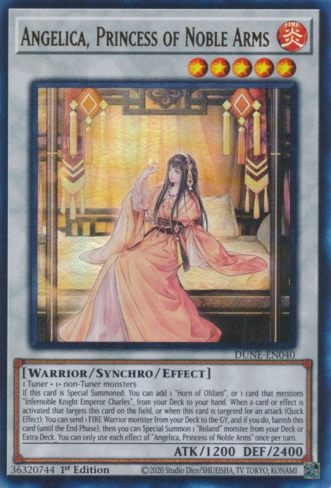 Angelica, Princess of Noble Arms [DUNE-EN040] Ultra Rare | Fandemonia Ltd