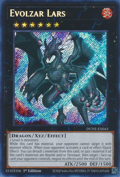 Evolzar Lars [DUNE-EN043] Secret Rare | Fandemonia Ltd