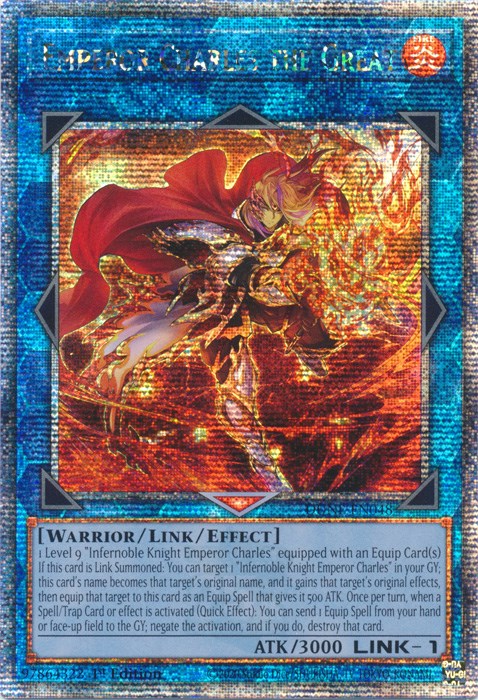 Emperor Charles the Great [DUNE-EN048] Quarter Century Secret Rare | Fandemonia Ltd