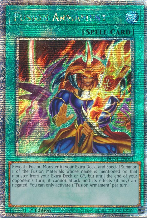 Fusion Armament [DUNE-EN061] Quarter Century Secret Rare | Fandemonia Ltd