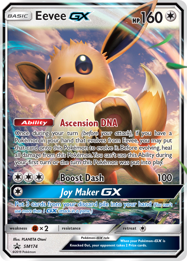 Eevee GX (SM174) [Sun & Moon: Black Star Promos] | Fandemonia Ltd