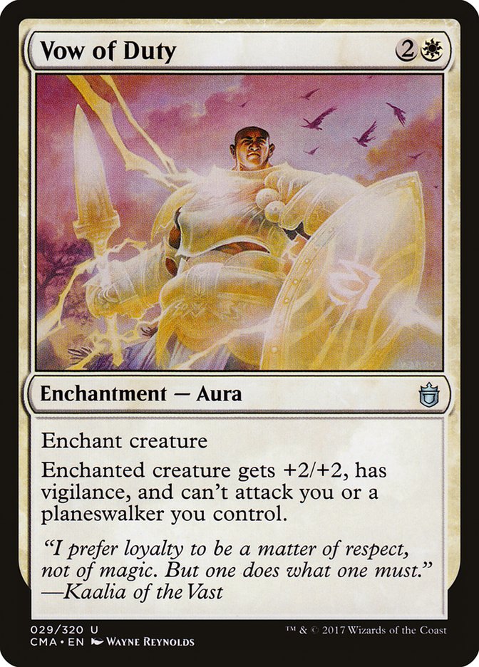 Vow of Duty [Commander Anthology] | Fandemonia Ltd