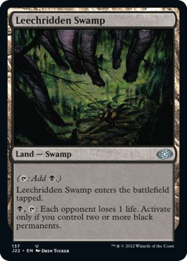 Leechridden Swamp [Jumpstart 2022] | Fandemonia Ltd