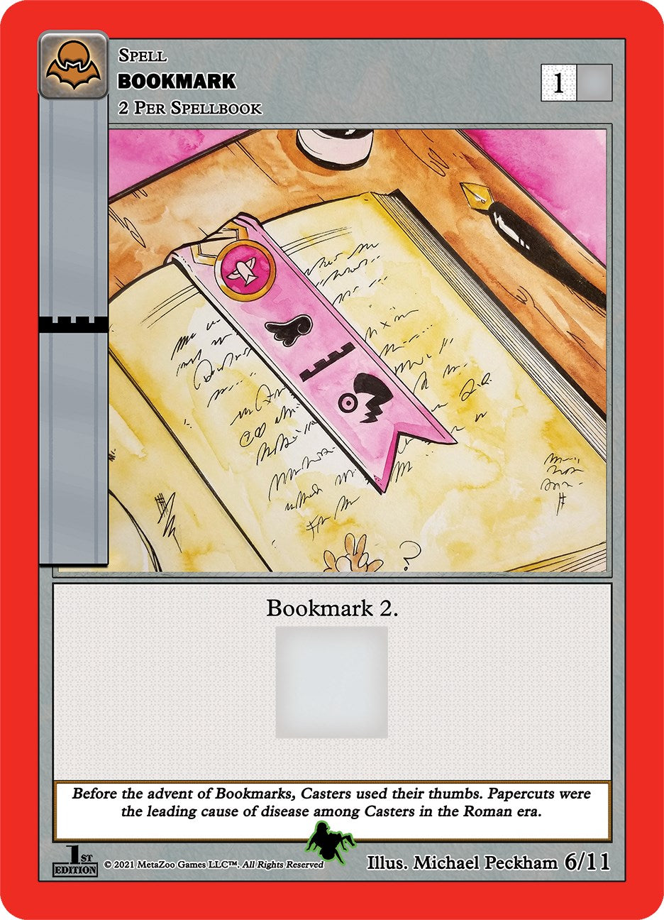 Bookmark (Spider Grandmother) [Cryptid Nation: Nightfall First Edition Release Event Deck] | Fandemonia Ltd