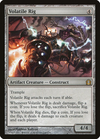 Volatile Rig [Return to Ravnica] | Fandemonia Ltd