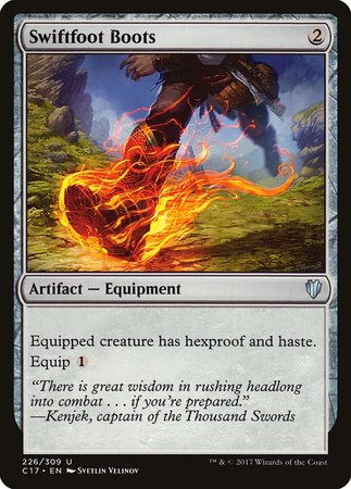 Swiftfoot Boots [Commander 2017] | Fandemonia Ltd
