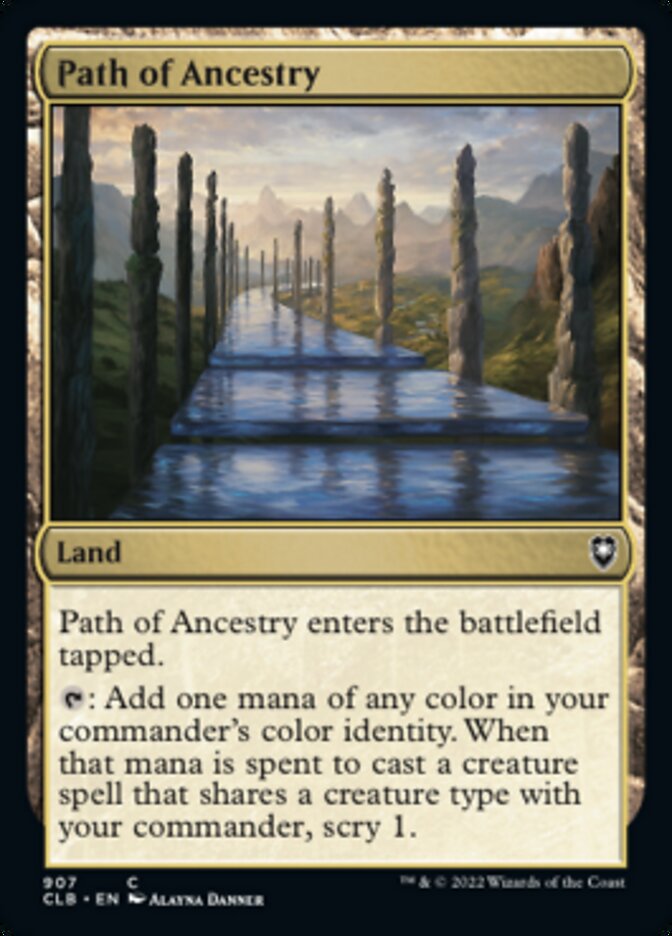 Path of Ancestry [Commander Legends: Battle for Baldur's Gate] | Fandemonia Ltd