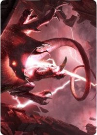 Thundering Rebuke Art Card [Zendikar Rising Art Series] | Fandemonia Ltd
