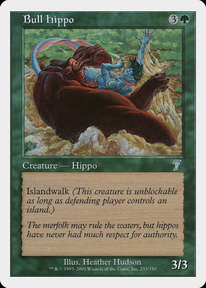 Bull Hippo [Seventh Edition] | Fandemonia Ltd