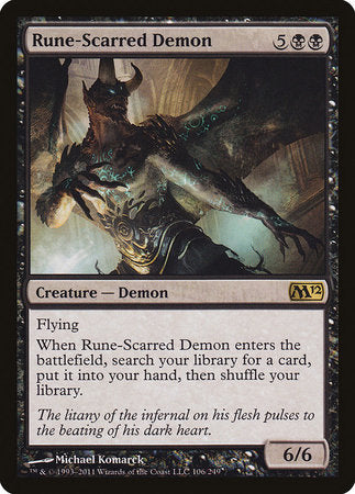 Rune-Scarred Demon [Magic 2012] | Fandemonia Ltd