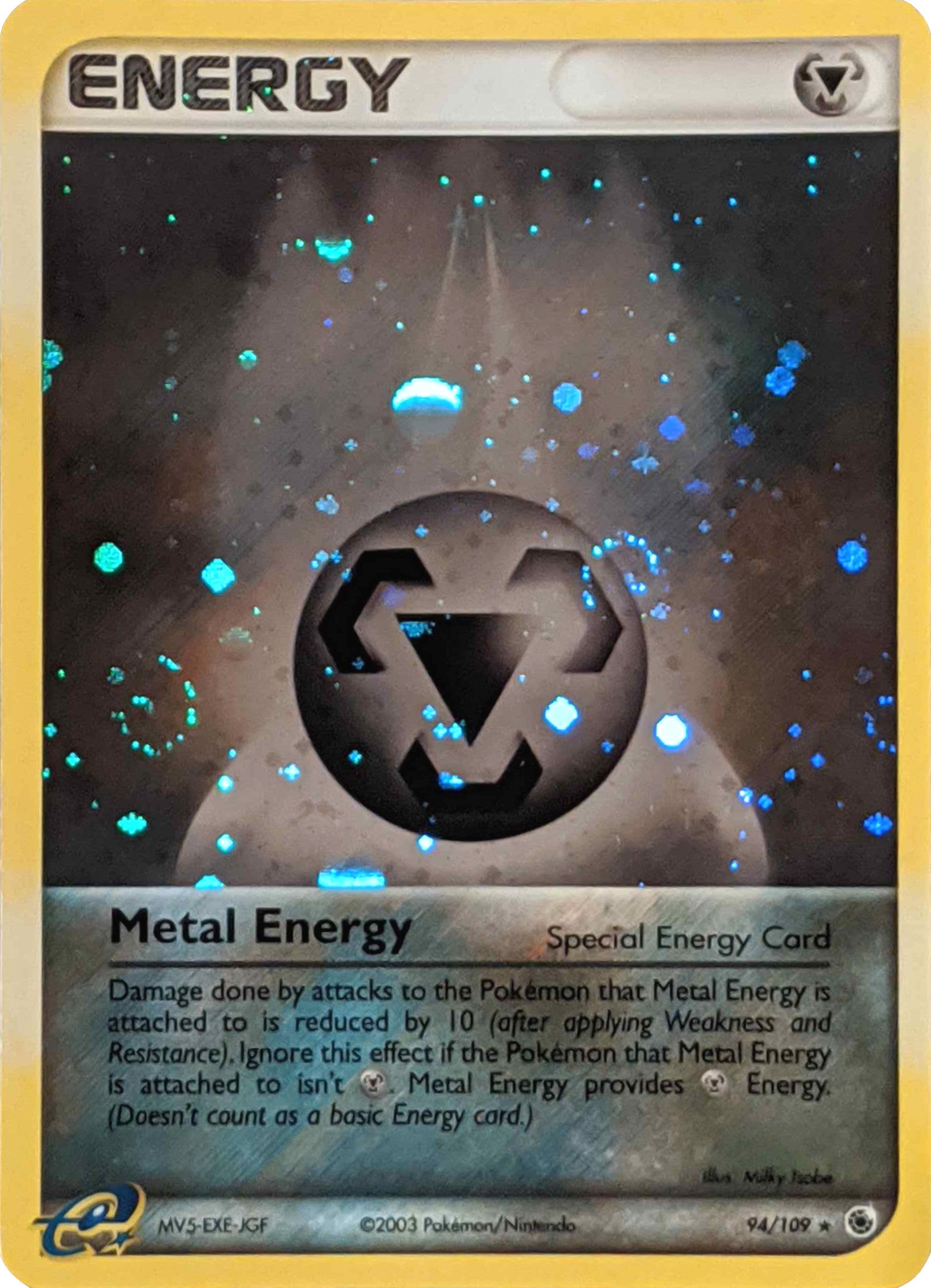 Metal Enery (94/109) (Cosmos Holo) [EX: Ruby & Sapphire] | Fandemonia Ltd