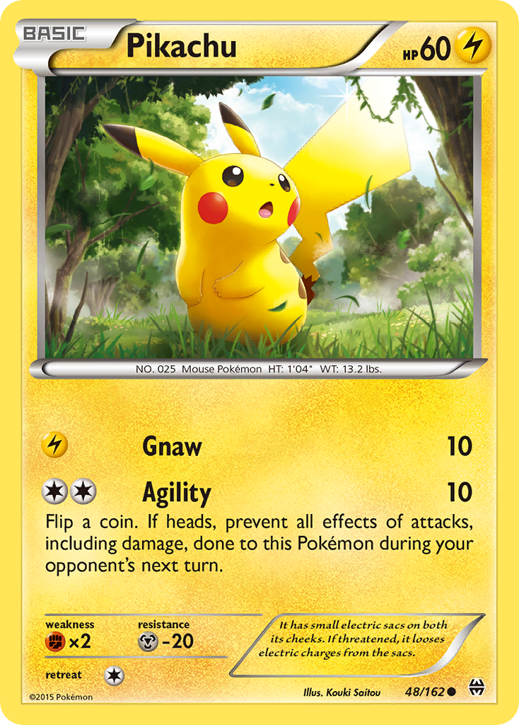 Pikachu (48/162) [XY: BREAKthrough] | Fandemonia Ltd