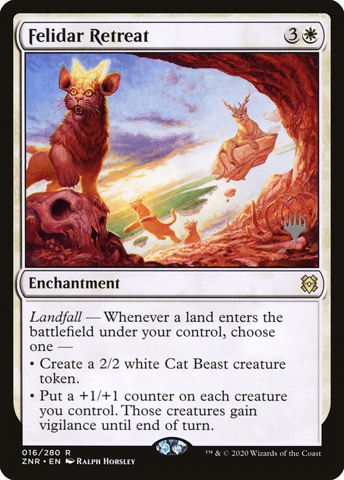 Felidar Retreat (Promo Pack) [Zendikar Rising Promos] | Fandemonia Ltd