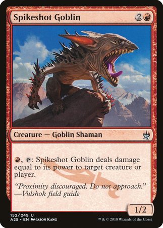 Spikeshot Goblin [Masters 25] | Fandemonia Ltd
