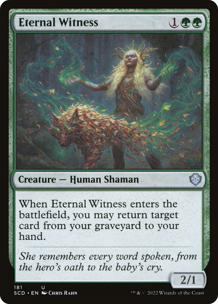 Eternal Witness [Starter Commander Decks] | Fandemonia Ltd