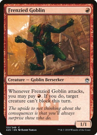 Frenzied Goblin [Masters 25] | Fandemonia Ltd