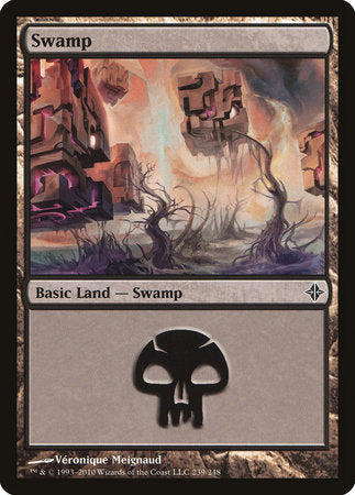 Swamp (239) [Rise of the Eldrazi] | Fandemonia Ltd