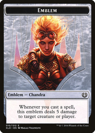 Emblem - Chandra, Torch of Defiance [Kaladesh Tokens] | Fandemonia Ltd