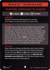 Vampire Wedding Planner (Magic Minigame) [Innistrad: Crimson Vow Minigame] | Fandemonia Ltd