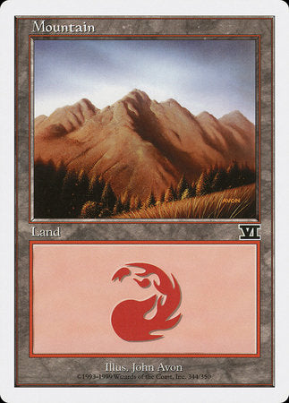 Mountain (344) [Classic Sixth Edition] | Fandemonia Ltd