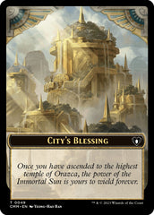City's Blessing // Rat Double-Sided Token [Commander Masters Tokens] | Fandemonia Ltd