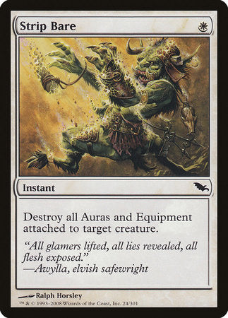 Strip Bare [Shadowmoor] | Fandemonia Ltd