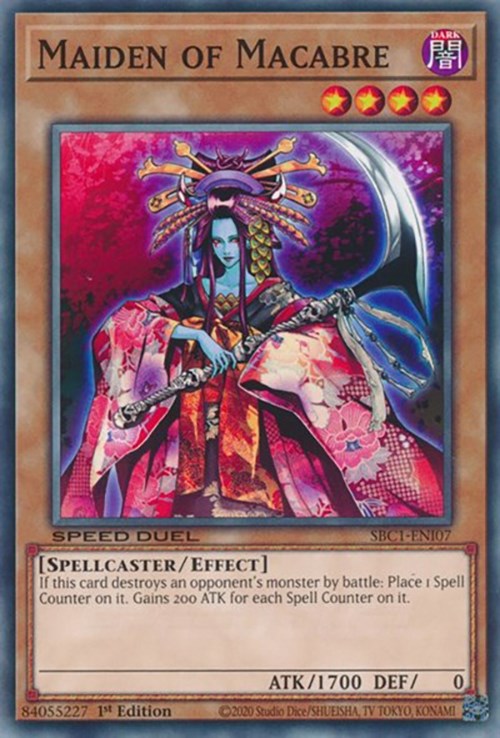 Maiden of Macabre [SBC1-ENI07] Common | Fandemonia Ltd