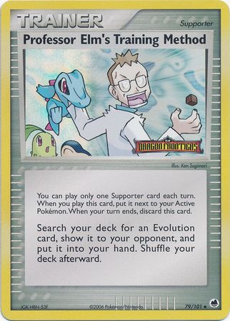 Professor Elm's Training Method (79/101) (Stamped) [EX: Dragon Frontiers] | Fandemonia Ltd