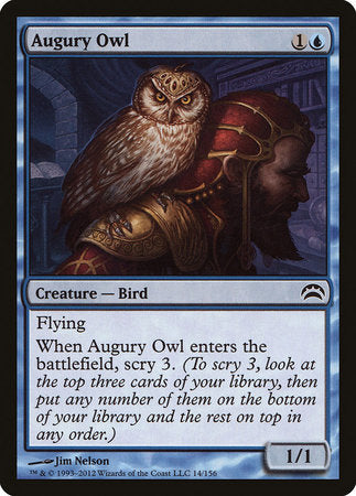 Augury Owl [Planechase 2012] | Fandemonia Ltd