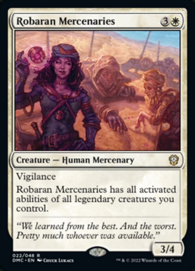 Robaran Mercenaries [Dominaria United Commander] | Fandemonia Ltd