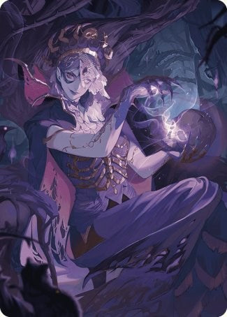 Necropotence Art Card [Wilds of Eldraine Art Series] | Fandemonia Ltd
