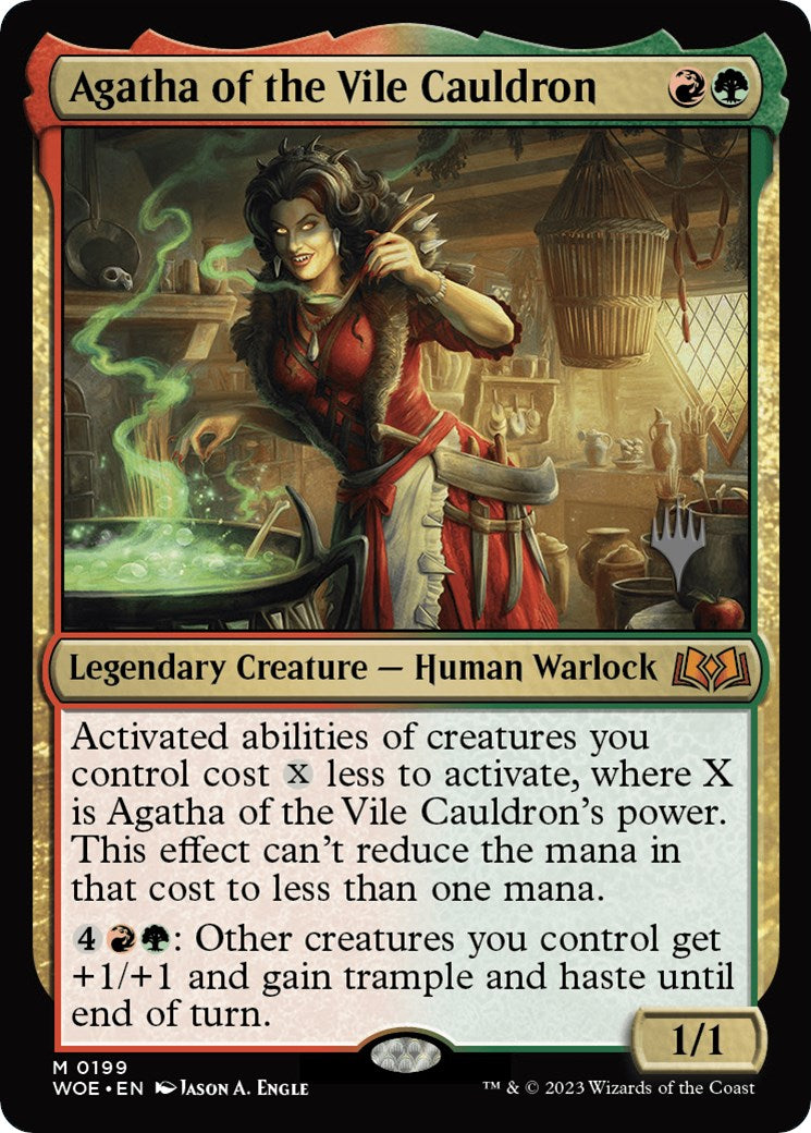 Agatha of the Vile Cauldron (Promo Pack) [Wilds of Eldraine Promos] | Fandemonia Ltd