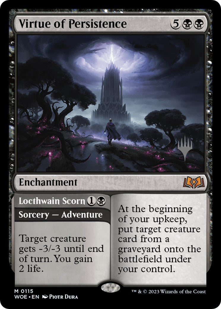 Virtue of Persistence (Promo Pack) [Wilds of Eldraine Promos] | Fandemonia Ltd