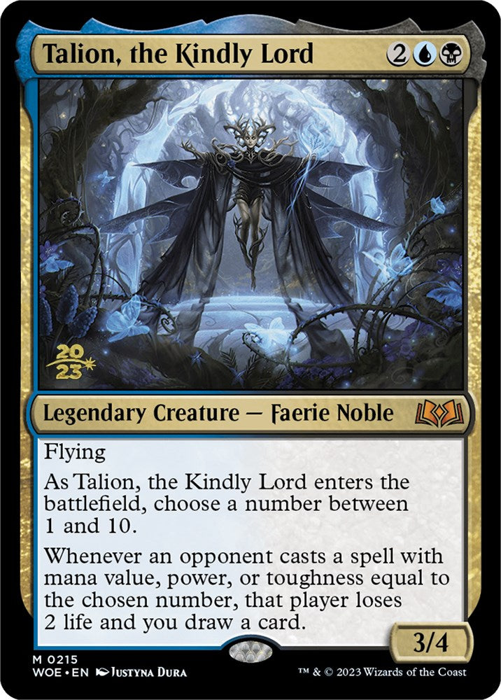 Talion, the Kindly Lord [Wilds of Eldraine Prerelease Promos] | Fandemonia Ltd