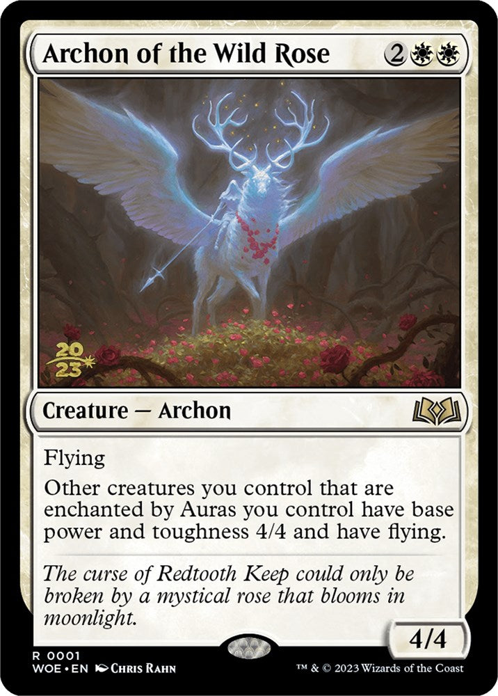 Archon of the Wild Rose [Wilds of Eldraine Prerelease Promos] | Fandemonia Ltd