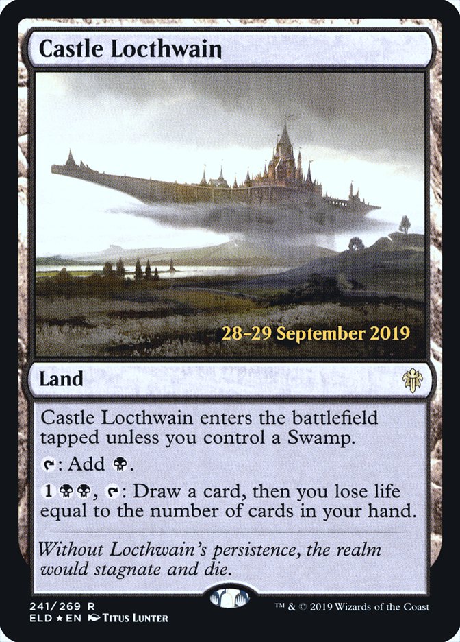 Castle Locthwain  [Throne of Eldraine Prerelease Promos] | Fandemonia Ltd