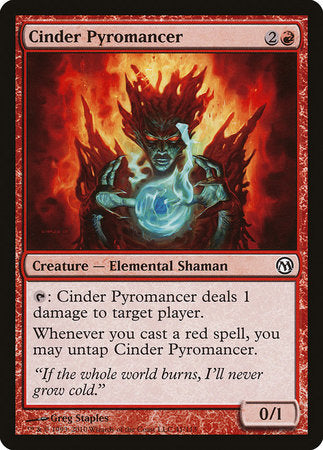 Cinder Pyromancer [Duels of the Planeswalkers] | Fandemonia Ltd