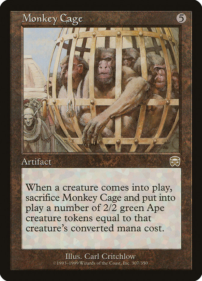 Monkey Cage [Mercadian Masques] | Fandemonia Ltd
