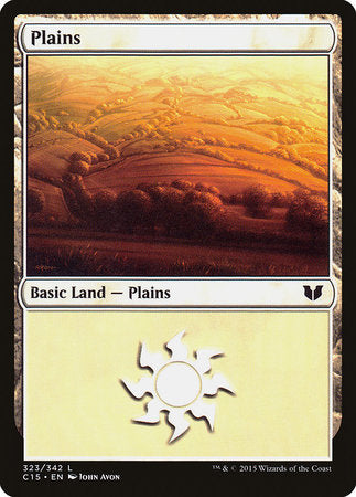 Plains (323) [Commander 2015] | Fandemonia Ltd