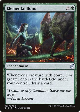 Elemental Bond [Commander 2019] | Fandemonia Ltd