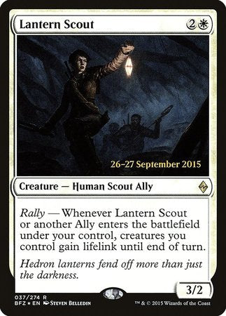 Lantern Scout [Battle for Zendikar Promos] | Fandemonia Ltd