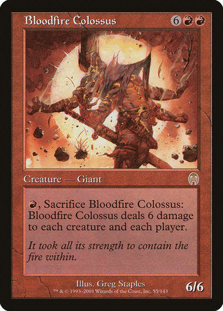 Bloodfire Colossus [Apocalypse] | Fandemonia Ltd