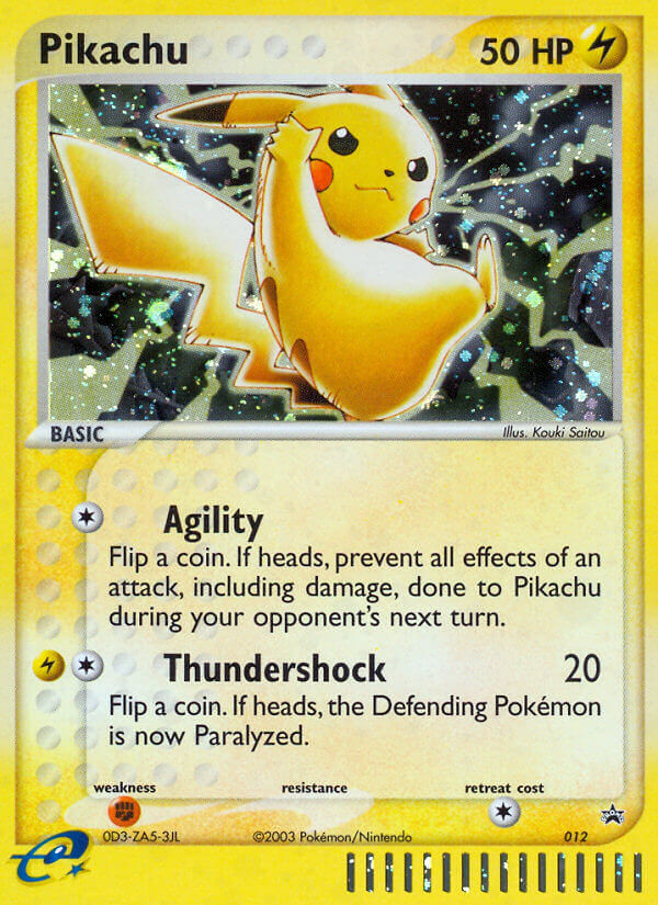 Pikachu (012) [Nintendo: Black Star Promos] | Fandemonia Ltd