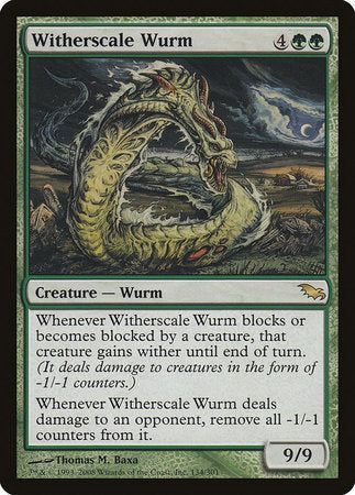 Witherscale Wurm [Shadowmoor] | Fandemonia Ltd