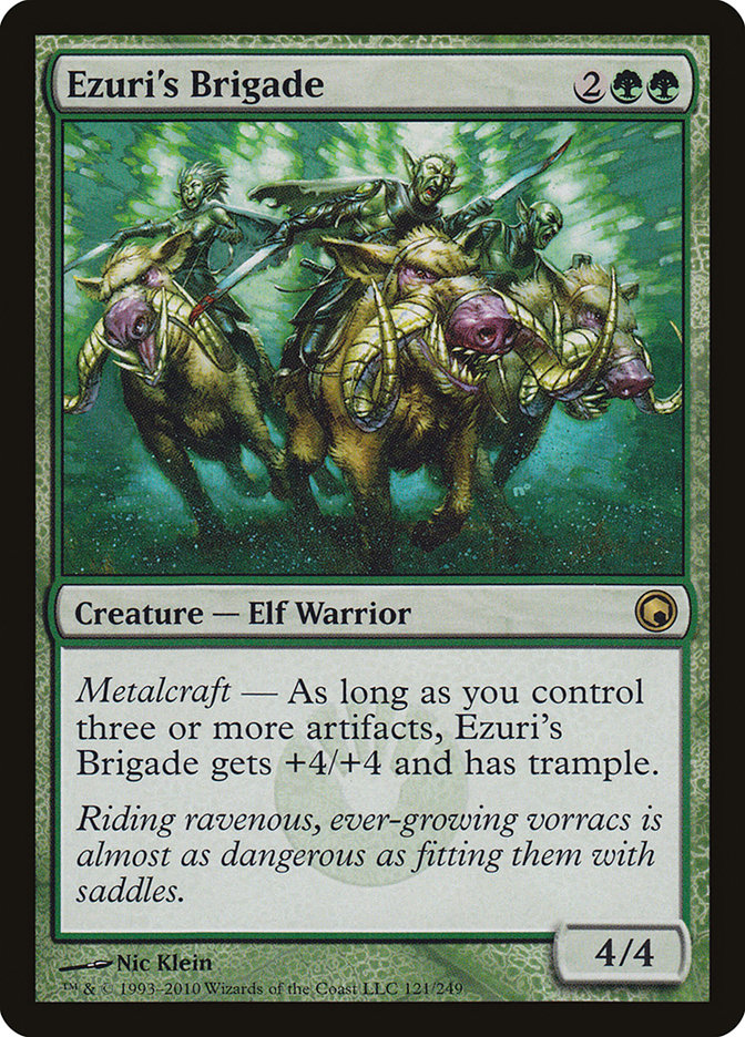 Ezuri's Brigade [Scars of Mirrodin] | Fandemonia Ltd