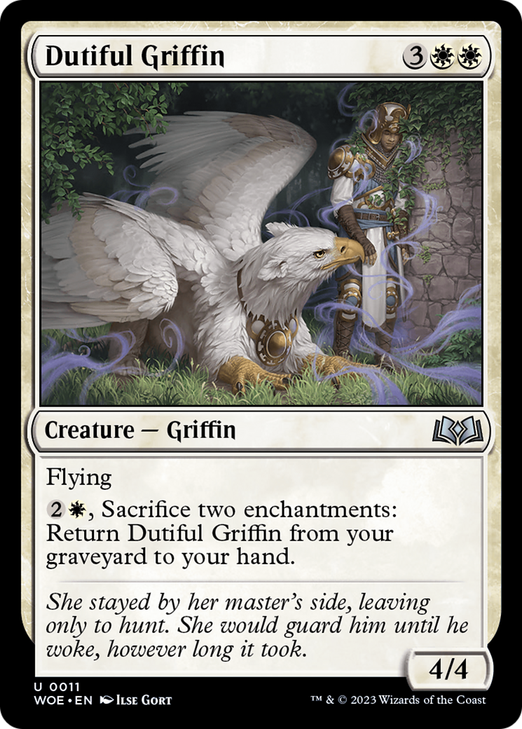 Dutiful Griffin [Wilds of Eldraine] | Fandemonia Ltd
